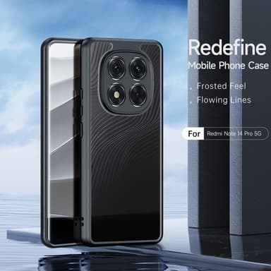 DUX DUCIS Xiaomi Redmi Note 14 Pro 5G Aimo Series Suojakuori - Musta