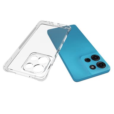 SKALO Motorola Moto G75 5G Extra strong TPU Suojakuori - Läpinäkyvä