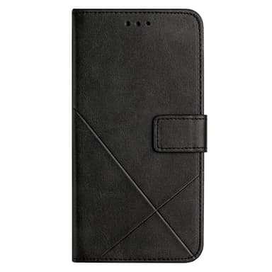 SKALO Xiaomi Redmi Note 14 5G PU-Nahka Lompakkokotelo - Musta