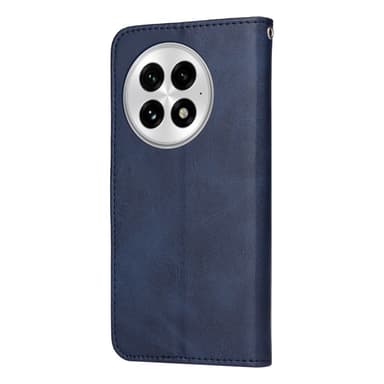 SKALO OnePlus 13 PU-nahka Lompakkokotelo - Sininen