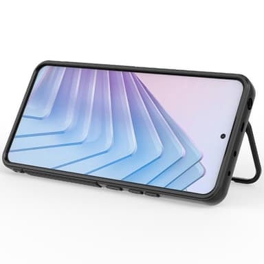 SKALO Xiaomi Redmi Note 14 5G Ripple Texture Suojakuori - Musta