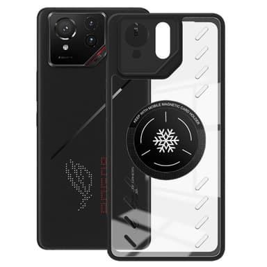 IMAK Asus ROG Phone 9 5G UX-9A Heat Dissipation Suojakuori - Musta
