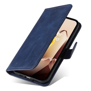 SKALO OnePlus 13 PU-nahka Lompakkokotelo - Sininen