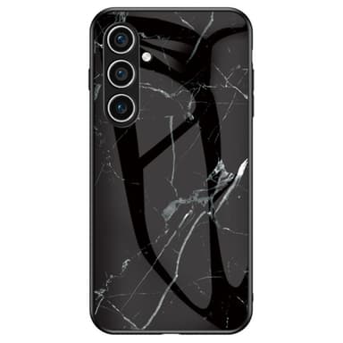 SKALO Samsung S25+ Marmori Karkaistu Lasi TPU Suojakuori - #3