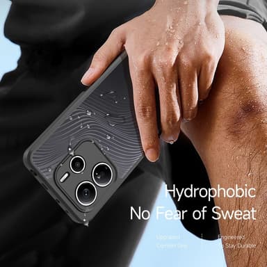 DUX DUCIS Xiaomi Redmi Note 14 5G Aimo Series Suojakuori - Musta