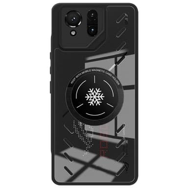 IMAK Asus ROG Phone 9 5G UX-9A Heat Dissipation Suojakuori - Musta