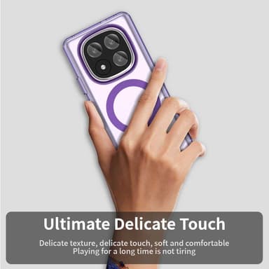 SKALO Xiaomi Redmi Note 14 Pro+ 5G Candy Series Hybrid Suojakuori - Violetti