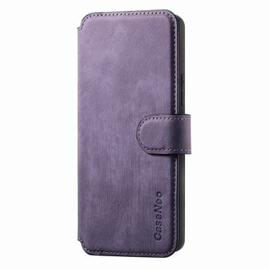 SKALO Samsung S25 CASENEO MW-03 Lompakkokotelo - Violetti