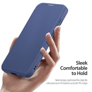 DUX DUCIS Samsung S25+ Skin X Pro Lompakkokotelo - Sininen