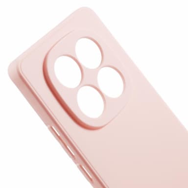 SKALO Xiaomi Redmi Note 14 Pro 5G Ultratunt TPU Suojakuori - Pinkki