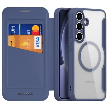 DUX DUCIS Samsung S25+ Skin X Pro Lompakkokotelo - Sininen