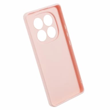SKALO Xiaomi Redmi Note 14 Pro 5G Ultratunt TPU Suojakuori - Pinkki