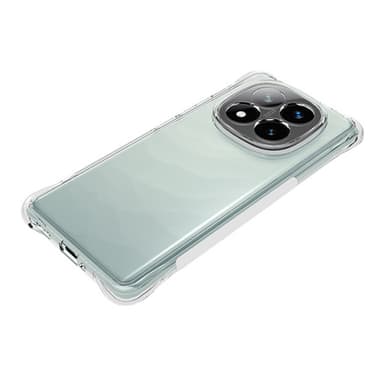 SKALO Xiaomi Redmi Note 14 Pro+ 5G Extra strong TPU Suojakuori - Läpinäkyvä
