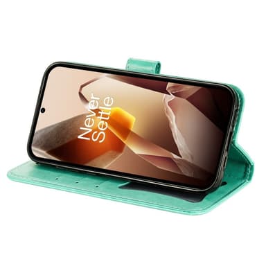 SKALO OnePlus 13 Mandala Lompakkokotelo - Turkoosi