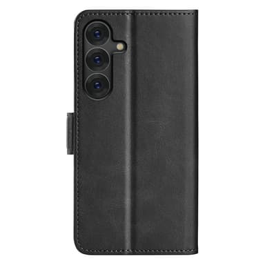 SKALO Samsung S25+ Premium ID Lompakkokotelo - Musta