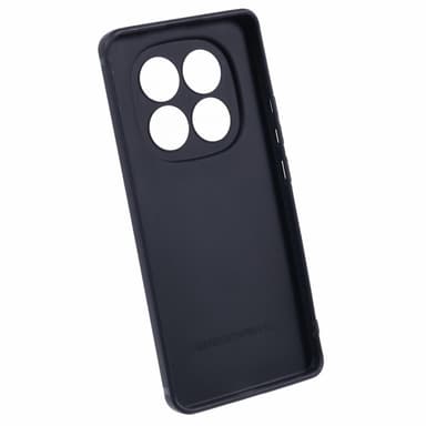 SKALO Xiaomi Redmi Note 14 Pro 5G Ultratunt TPU Suojakuori - Musta