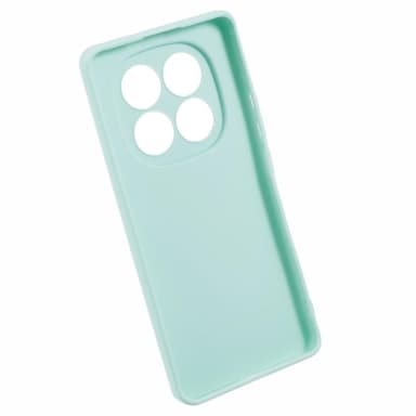 SKALO Xiaomi Redmi Note 14 Pro+ 5G Ultratunt TPU Suojakuori - Turkoosi
