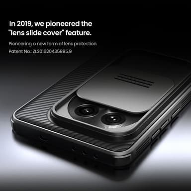 NILLKIN OnePlus 13 CamShield Pro Series Suojakuori - Musta