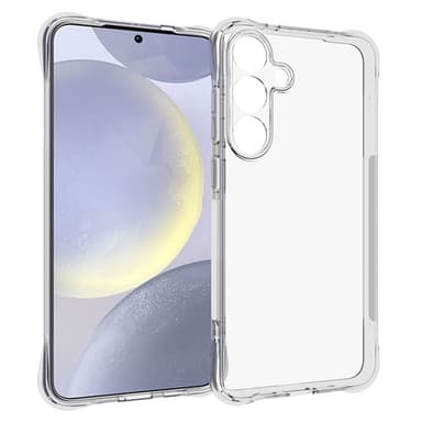 SKALO Samsung S25+ Extra strong TPU Suojakuori - Läpinäkyvä