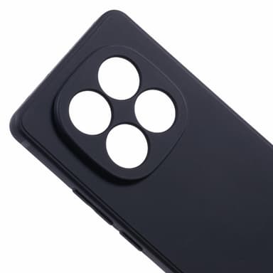 SKALO Xiaomi Redmi Note 14 Pro 5G Ultratunt TPU Suojakuori - Musta