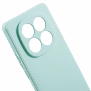 SKALO Xiaomi Redmi Note 14 Pro+ 5G Ultratunt TPU Suojakuori - Turkoosi