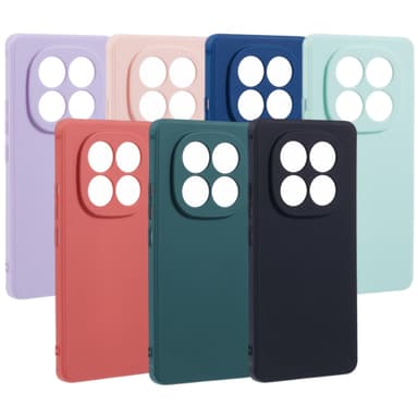 SKALO Xiaomi Redmi Note 14 Pro 5G Ultratunt TPU Suojakuori - Musta
