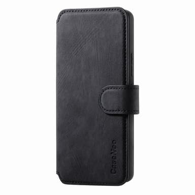 SKALO Samsung S25+ CASENEO MW-03 Lompakkokotelo - Musta