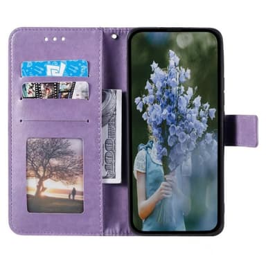 SKALO OnePlus 13R Mandala Lompakkokotelo - Violetti