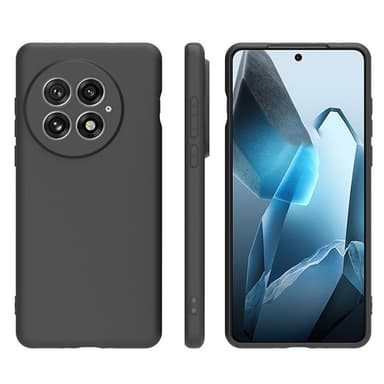 SKALO OnePlus 13 Mattamusta Ultraohut TPU Suojakuori - Musta