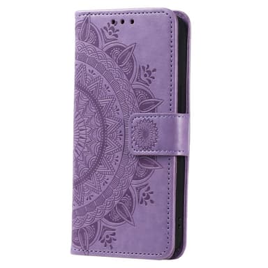 SKALO OnePlus 13R Mandala Lompakkokotelo - Violetti