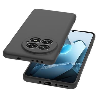 SKALO OnePlus 13 Mattamusta Ultraohut TPU Suojakuori - Musta