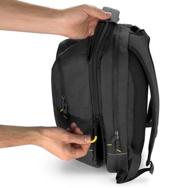 Wozinsky 2in1 pyörälaukku ja reppu 30L - musta