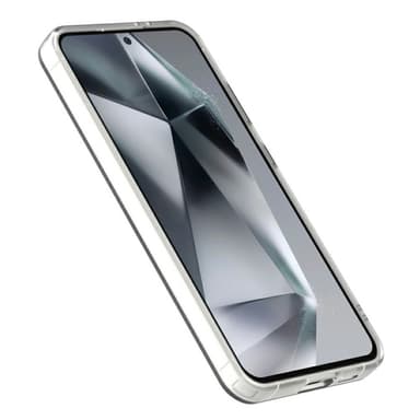 SKALO Samsung S25 Candy Series Hybrid Suojakuori - Valkoinen