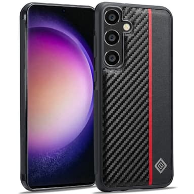 LC.IMEEKE Samsung S25 Carbon Fiber Suojakuori