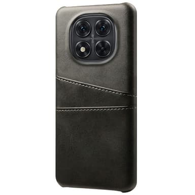 SKALO Xiaomi Redmi Note 14 Pro 5G PU-Nahkainen Kortholderi Suojakuori - Musta