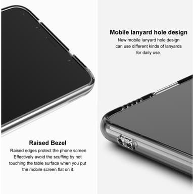 IMAK Asus ROG Phone 9 5G UX-5 Series Suojakuori - Läpinäkyvä