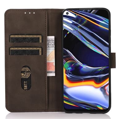 SKALO Samsung S25 KHAZNEH Lompakkokotelo - Ruskea