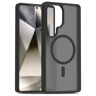 SKALO Samsung S25 Ultra Skin-touch Hybrid Suojakuori - Musta