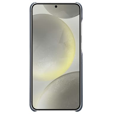 SKALO Samsung S25+ PU-Nahkainen Kortholderi Suojakuori - Sininen