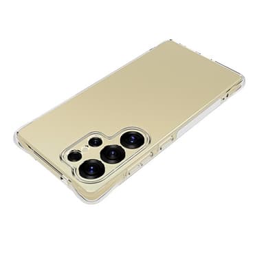 SKALO Samsung S25 Ultra Extra strong TPU Suojakuori - Läpinäkyvä