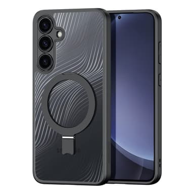 DUX DUCIS Samsung S25 Aimo Series Kickstand Suojakuori - Musta