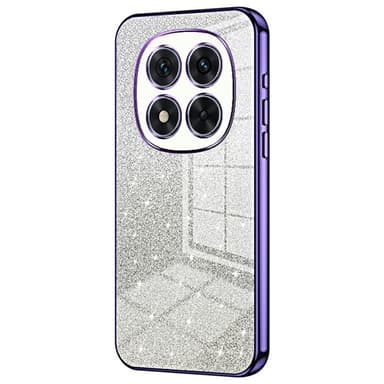 SKALO Xiaomi Redmi Note 14 Pro 5G Electroplating Glitter Suojakuori - Violetti