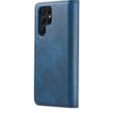 DG MING Samsung S25 Ultra 2-in-1 Magneetti Lompakkokotelo - Sininen