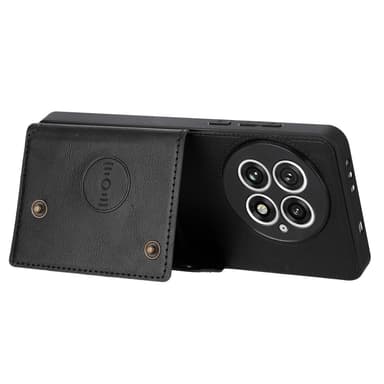 SKALO OnePlus 13 PU-nahkakotelo, 2 korttipaikkaa Suojakuori - Musta