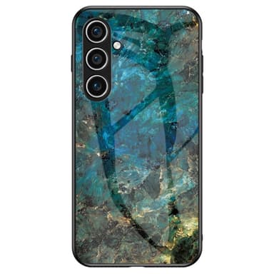 SKALO Samsung S25+ Marmori Karkaistu Lasi TPU Suojakuori - #2