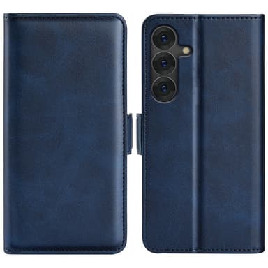 SKALO Samsung S25 Premium ID Lompakkokotelo - Sininen