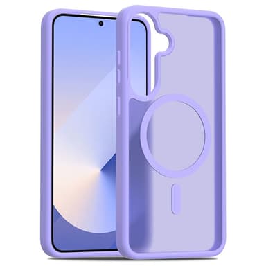 SKALO Samsung S25+ Skin-touch Hybrid Suojakuori - Violetti