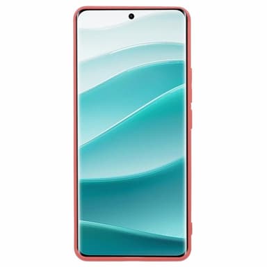 SKALO Xiaomi Redmi Note 14 Pro 5G Ultratunt TPU Suojakuori - Punainen