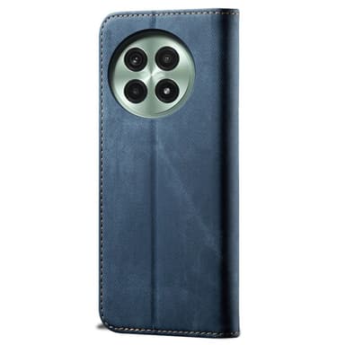 SKALO OnePlus 13 Jeans Lompakkokotelo - Sininen