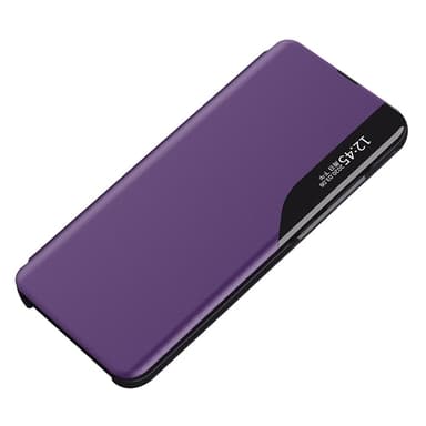 SKALO Samsung S25 Clear View Window Kotelo - Violetti